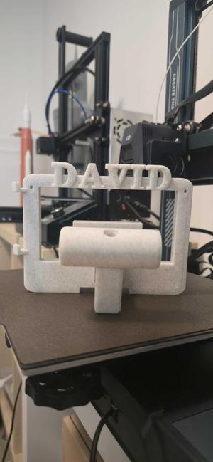 Motorcycle helmet wall bracket