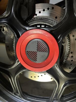 BMW logo variation - vertical stripes