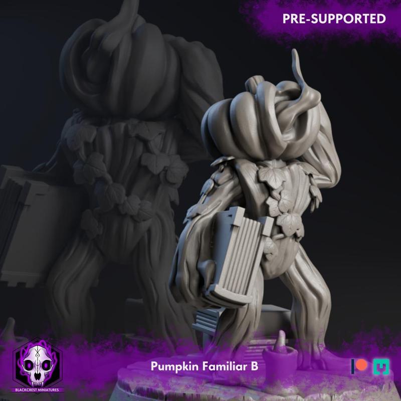 Revena's Coven | Pumpkin Familiar B (Unsupported)