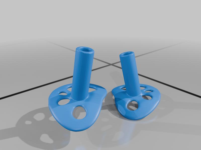 Impression tray ocular prosthesis