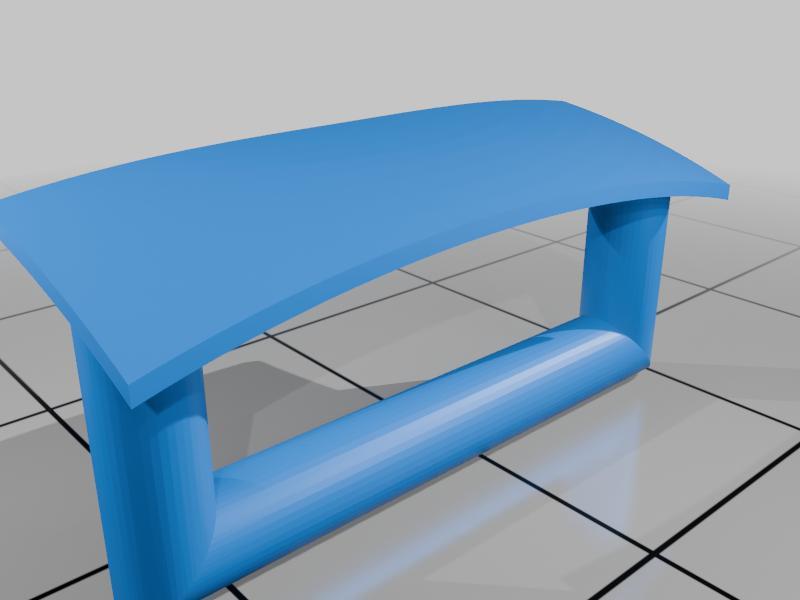 Captain America shield (handle add on)