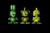 Fnaf 3 bobbleheads (Game accurate)