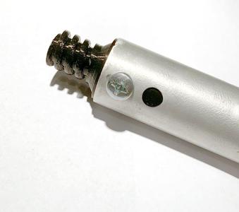 Brush head to pool pole adapter