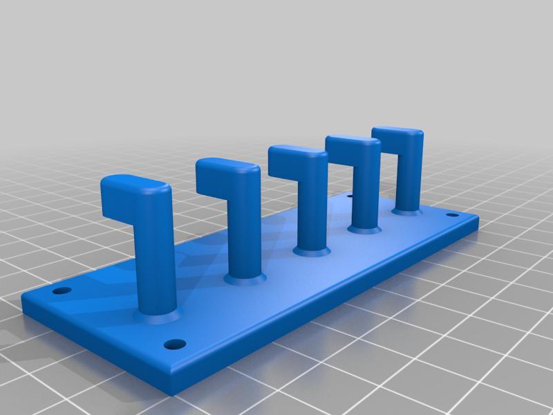 Brush Holder For Kitchen Cabinet Door