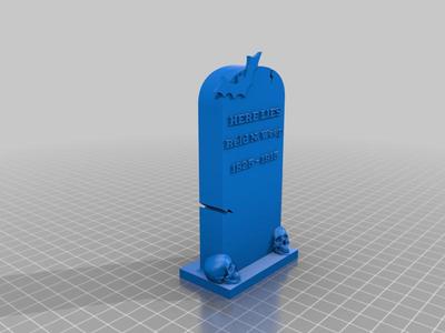 Halloween Prop Gravestone