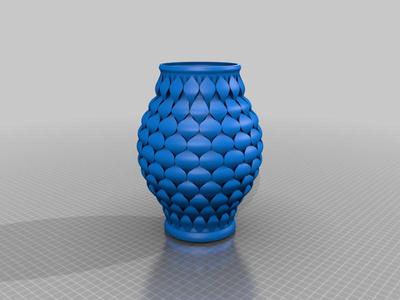 Shelled Over-engineered vase