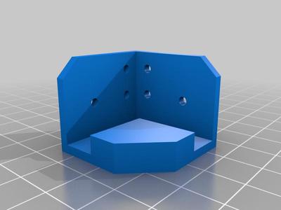 Three-plane square (30mm) to join 9mm MDF carpentry pieces