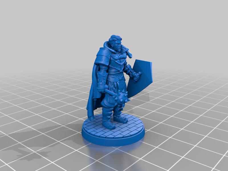 26mm Based Human Cleric #2