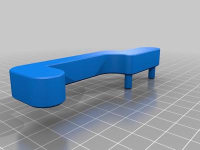 Extension for 32mm router hole drilling jig for cabinet walls