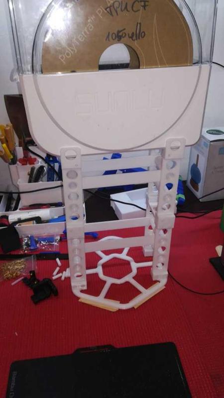 Filament Trocken Box Ständer für Bambu Lab X1C/P1P/P1S externe Filament Zuführung und andere