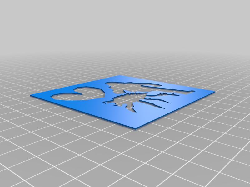 Beast Master Airbrush Stencil Deep Rock Galactic