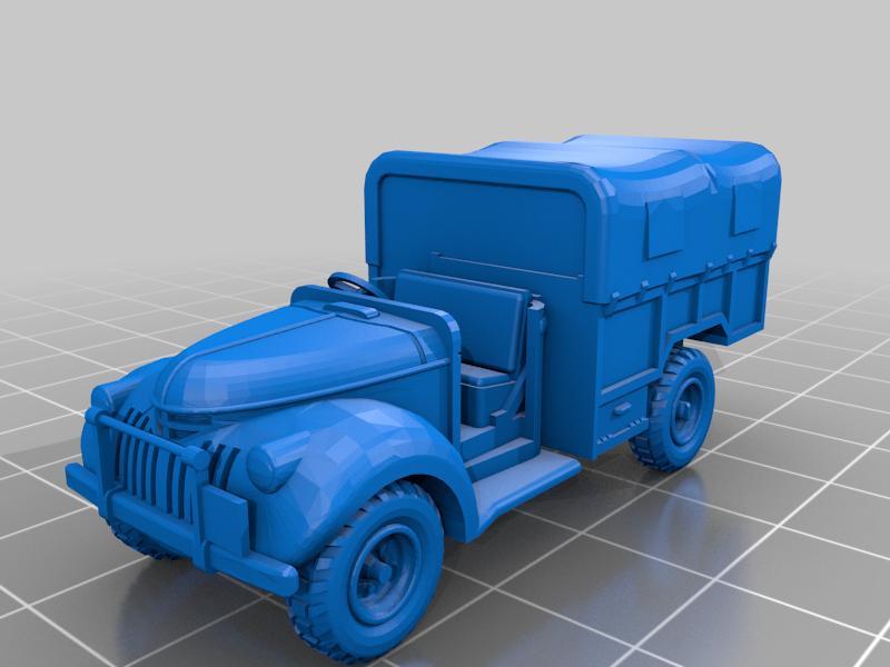 Chevy 1533 x2 LRDG easy print