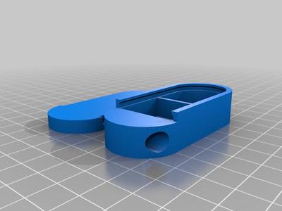 Keychain Micro Pill Box 2 Slots!!