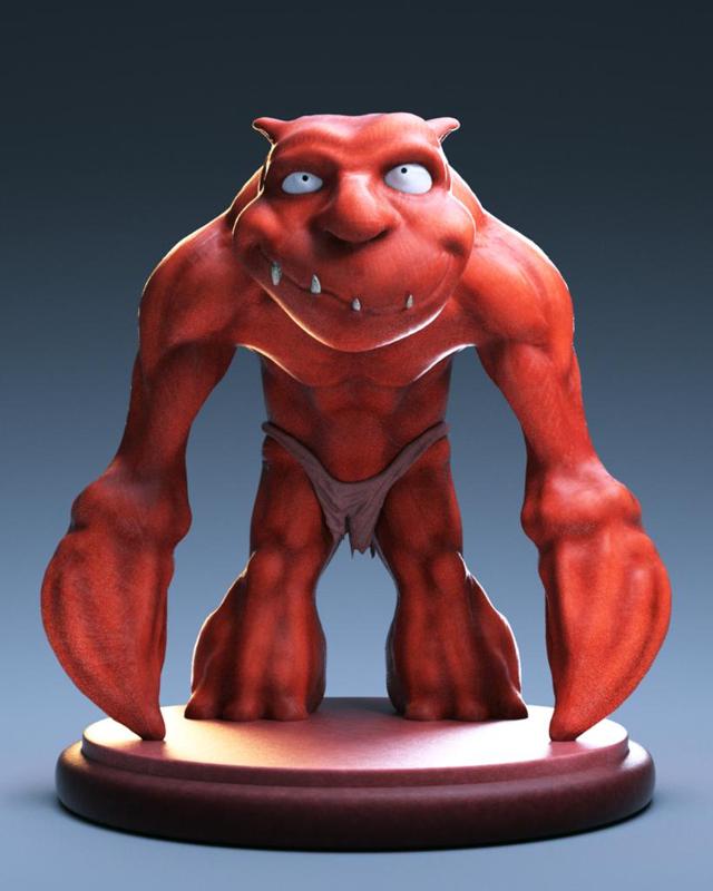 Gor 3D Miniature - andor junior the family fantasy game 