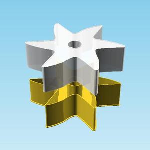 Shuriken 005A, nestable box (v2)