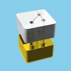 GIT Logo, nestable box (v1)