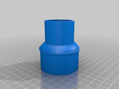 1.25" (31.75mm) ShopVac to (2.5") Kobalt Router Table