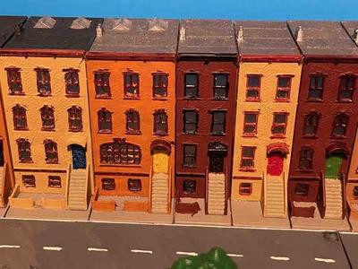 Urban building 31 - Town house (z-scale)