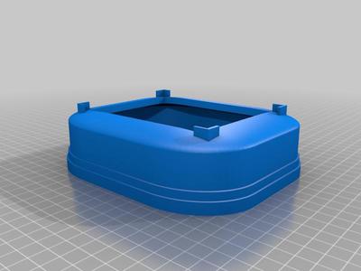 UV Curing Box split in to three parts.