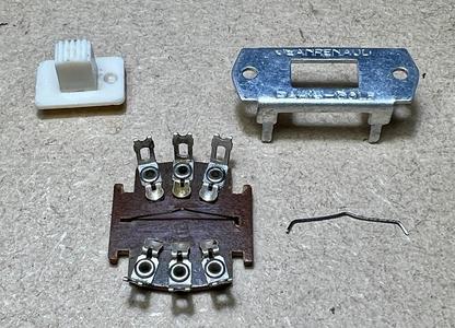 Vintage French DPDT Parallel Slide Switch for Brian May Red Special Guitar