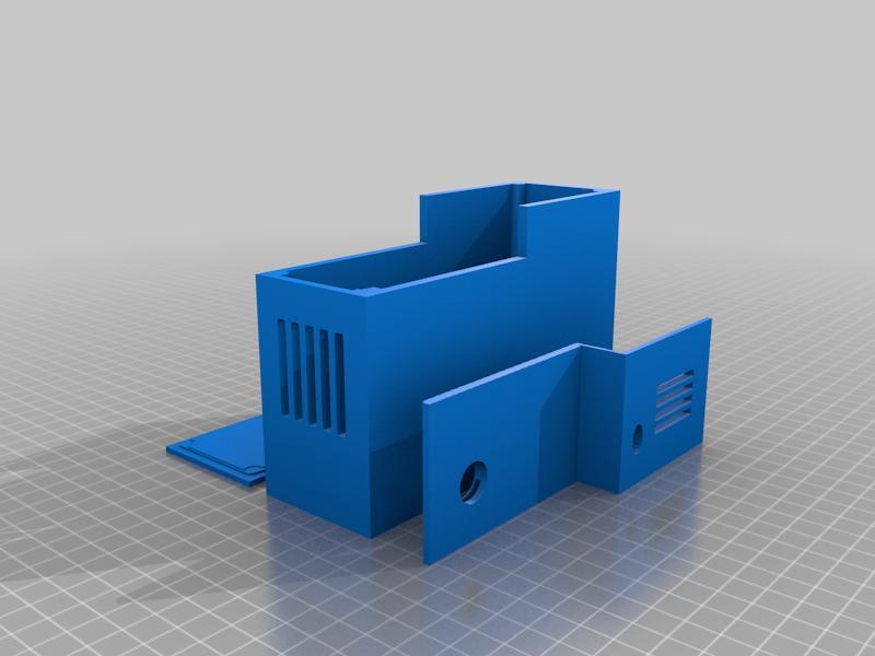 Aerial Radio Housing with internal source