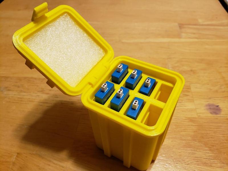 8x 1s 550mah Lipo Case