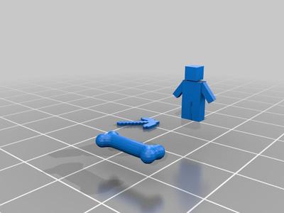 Minecraft Steve I made on Blender