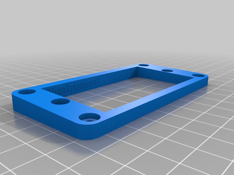 Humbucker Pickup Frame v1