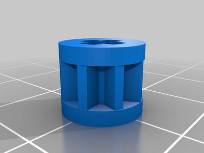 8 Tooth Lego compatible Gear, Reinforced