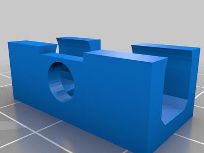 6mm Cable clip support vertical and horizontal mounting