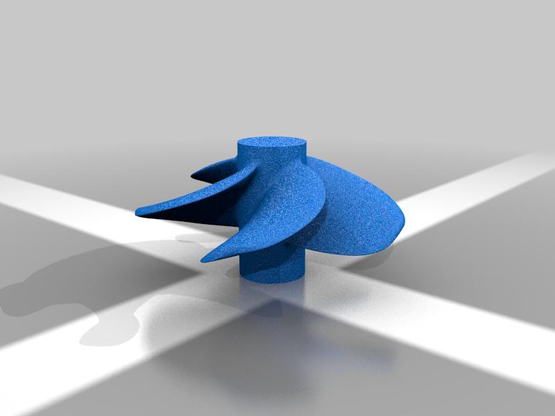 B-serie boat propeller 5 blades 02