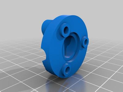 Adaptors to use metallic gears (motor- rear axis)