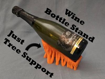 Wine bottle stand