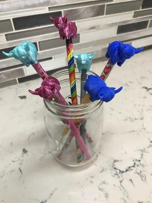 Highlander Cow Pencil Topper