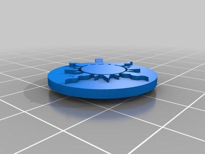 Solangelo coin keychain