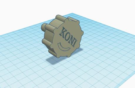 Koni Adjustment knob for Koni sport yellows