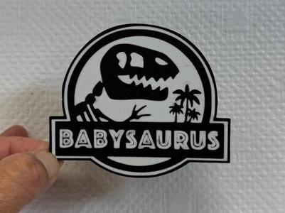 Funny decor Babysaurus