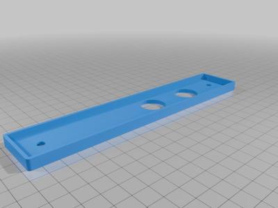 Blind Strap cover with button holes