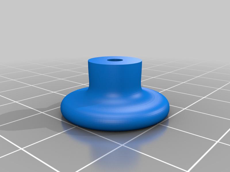 Small round door knob