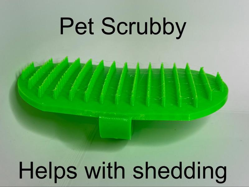 Pet Shampoo Massaging Brush