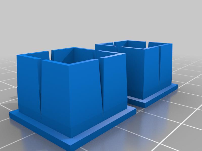 Verschluss Vierkantrohr