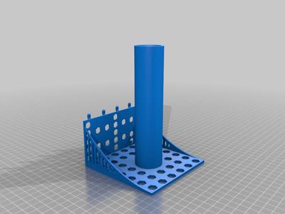 Pegboard Paper Towel Holder