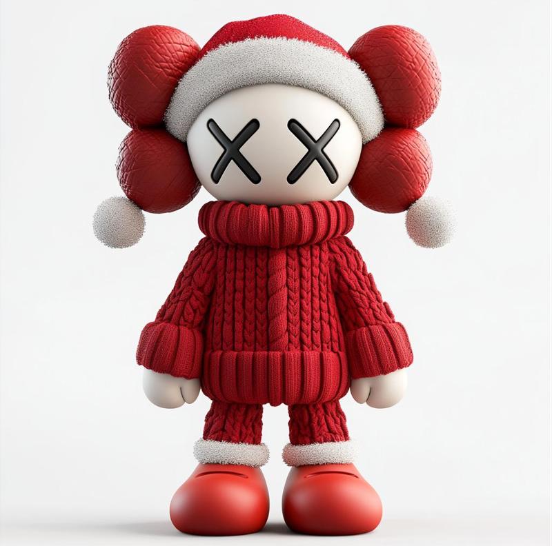 Kaws Winter Christmas Kid