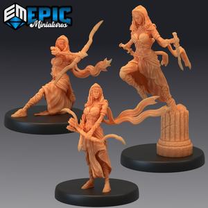 Desert Ranger Set / Arabian Sand Warrior / Female Dune Walker