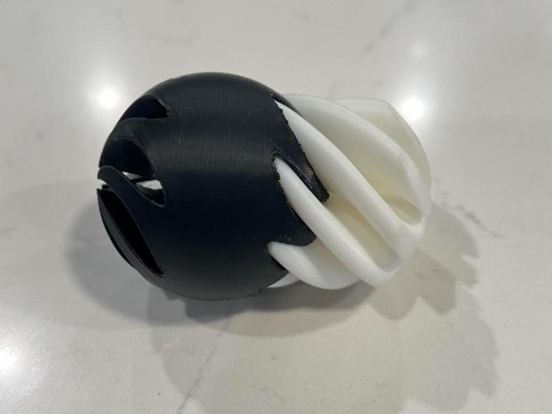 Impossible Passthrough Sphere Fidget Toy