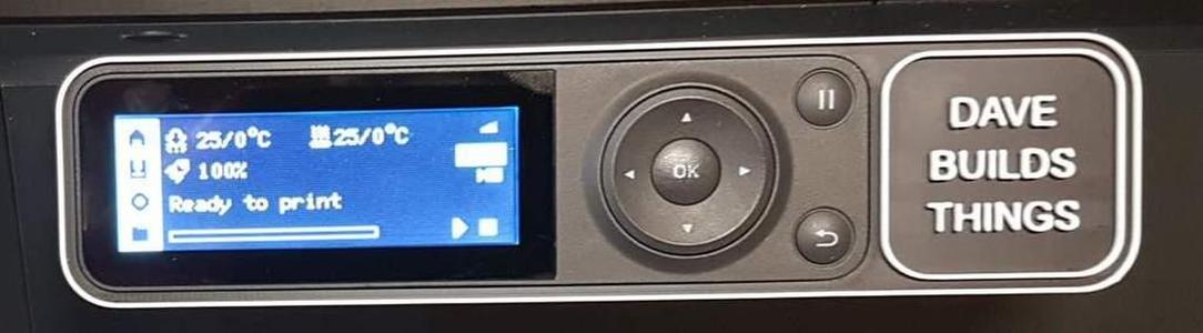 Bambu Lab P1 Series Customizable Screen Trim