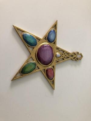 Pentagram amulet prop ttrpg