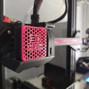 Red Squirrel Compact Fan Housing Ender 3 - Pro and CR10 - 1mm Wide