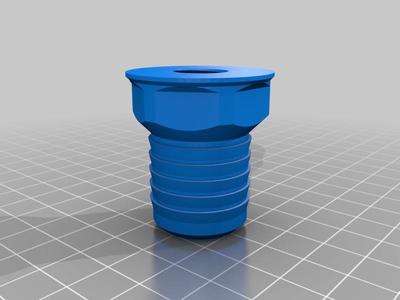 Screw 1/4 inch to 25mm Hose Connector