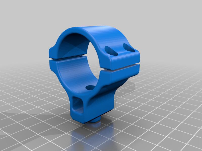 airsoft m16/car15/m4 carry handle 30mm red dot scope mount